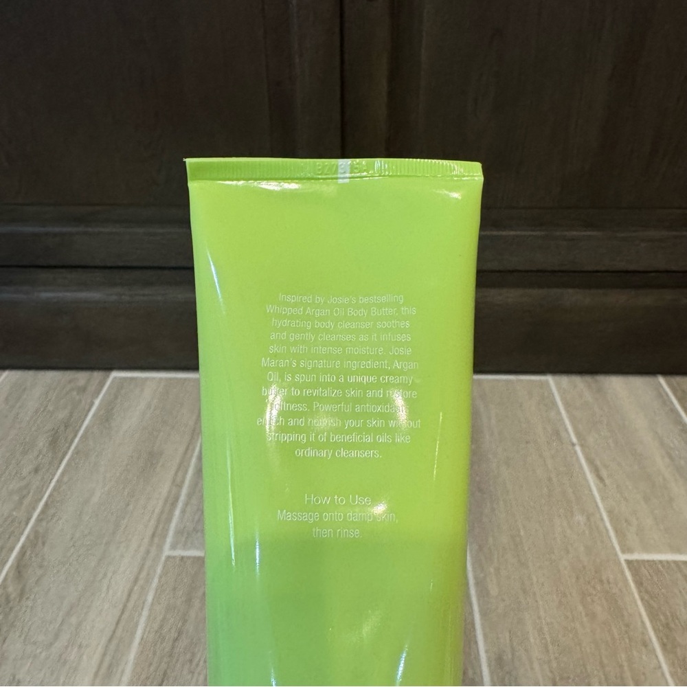 NWT Sealed Josie Maran Whipped Argan Oil Lemon Verbena Body Cleansing Butter - Picture 3 of 4